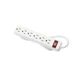 4 ft. 6-Outlet Power Strip with 45° Angle Plug ( YLPT-90)