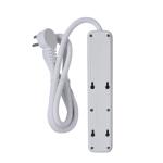 6-Outlet Power Strip with 4 ft. Cord Right Angle Plug (2-Pack) (YLPT-90B)