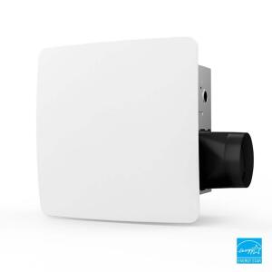 ReVent 80-110 Adjustable CFM Ceiling/Wall Mount Quiet Easy Install Roomside Bathroom/Bath Exhaust Fan, Easy Clean Shield