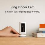 Ring Indoor Cam (2nd Gen) - Plug-In Smart Security Wifi Video Camera - White (2-Pack)