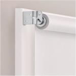  Cut to Size White Cordless Blackout Vinyl Roller Shade 37.25 in. W x 78 in. L (UVBO3778W)