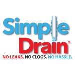 SIMPLE DRAIN1.25 in. Rubber Threaded P-Trap Bathroom Single Sink Drain Kit (3EA-1V2-TC0)