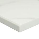 Calacatta Nowy White Single Beveled 6 in. x 73 in.Polished Engineered Marble Threshold Tile (6.08 linear ft.) (THDCALNOW6X73SB)