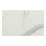 Calacatta Nowy White Single Beveled 6 in. x 73 in.Polished Engineered Marble Threshold Tile (6.08 linear ft.) (THDCALNOW6X73SB)