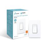 TP-LINK Kasa Smart Wi-Fi Light Dimmer Switch,- White