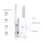 TP-LINK Wi-Fi 6 Range Extender Adapter - White