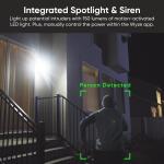 WyzeBattery Cam Pro 2-Pack, Wireless Indoor/Outdoor Home Security Camera, 2k HD Color Night Vision and Built-In Spotlight (WYZECOP_RB2PK)