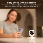 Wyze Cam v4 Wi-Fi 2.5K QHD Indoor/Outdoor Plug-In Smart Home Security Camera (White) WYZEC4WH