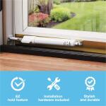 Wright ProductsHeavy Duty Pneumatic Screen and Storm Door Closer with EZ-HOLD, White (V2012WH)