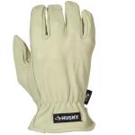 Husky Large Grain Cowhide Water Resistant Leather Work Glove (HK86009-LCC6)