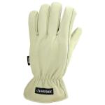 Husky Large Grain Cowhide Water Resistant Leather Work Glove (HK86009-LCC6)