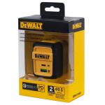 DEWALT50-Watt 2-Port Worksite USB PD Charger (131 0851 DW2)