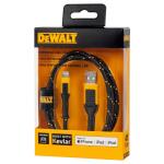 DEWALT 4 ft. Reinforced Braided Cable for Lightning (131 1359 DW2)