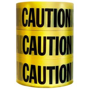 Empire 3 in. x 1000 ft. Caution Tape (3-Pack) (71-1003)