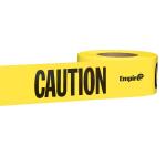 Empire 3 in. x 1000 ft. Caution/Cuidado Standard Barricade Tape (77-1002)