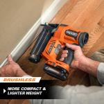 RIDGID(Tool Only) 18V Brushless Cordless 18-Gauge 2-1/8 in. (R09891B)