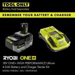 RYOBI(Tool Only) ONE+ 18V Cordless 4-1/2 in. Angle (PCL445B)