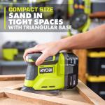 RYOBI (Tool Only) ONE+ 18V Cordless Corner Cat Finish Sander