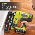 RYOBI(Tool Only) ONE+ 18V AirStrike 16-Gauge Cordless Finish Nailer