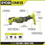 RYOBI(Tool Only) ONE+ 18V Cordless Oscillating Multi-Tool