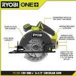 RYOBI ONE+ 18V Cordless 4-Tool Combo Kit with 1.5 Ah Battery, 4.0 Ah Battery, & Charger