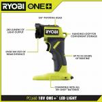 RYOBI ONE+ 18V Cordless 4-Tool Combo Kit with 1.5 Ah Battery, 4.0 Ah Battery, & Charger