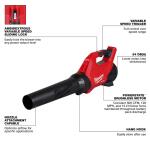 Milwaukee(Tool-Only) M18 FUEL 120 MPH 500 CFM 18-Volt Lithium-Ion Brushless Cordless Handheld Blower