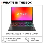 HP OMEN Transcend 14" 120Hz 3K OLED Gaming Laptop - Intel Core Ultra 9, 32GB RAM, NVIDIA RTX 4070, 1TB SSD - Shadow Black