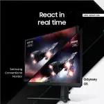 Samsung Odyssey G51C 32" QHD Gaming Monitor – Black