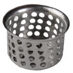 Bathroom Basket Strainer 1" Stainless Steel Pack of 6