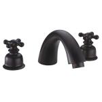 Roman Tub Filler Cross Handle Oil Rubbed Bronze