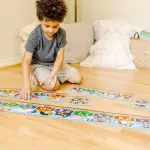 Melissa & Doug Alphabet Express Jumbo Jigsaw Floor Puzzle (27pc, 10 feet long)