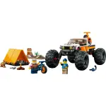 LEGO City 4x4 Off-Roader Adventurers Monster Truck Toy