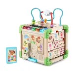 LeapFrog Touch & Learn Wooden Activity Cube