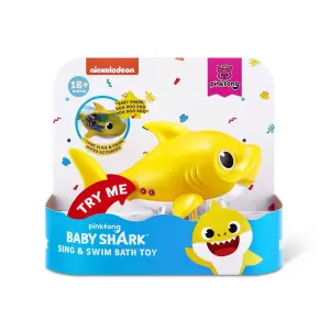 Robo Alive Baby Shark Junior Robotic Yellow