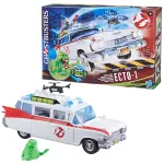 Ghostbusters Track and Trap Ecto-1 Toy Vehicle with Slimer Figure