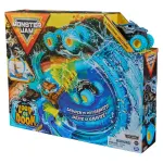 Monster Jam Megalodon Loop of Doom Playset with Truck