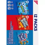 Nabisco (12oz/12ct) Mini Chips Ahoy!, Mini Cookies Mix With OREO Mini & Nutter Butter Bites Snack Pack Variety