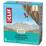 CLIF Bar 5 Energy Bars Cool Mint Chocolate