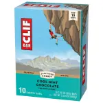 CLIF Bar 10 Energy Bars Cool Mint Chocolate