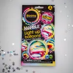 iLLoom Balloon5-Count LED Light Up Marble Balloon