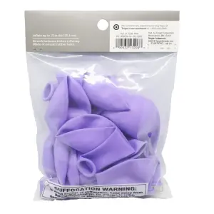 Spritz15-Count Lavender Balloons