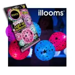 iLLoom Balloon5-Count Mixed Solid Stars LED Light Up Balloon