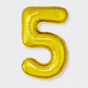 Spritz34-Inch Number 5 Foil Balloon