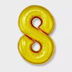 Spritz34-Inch Number 8 Foil Balloon