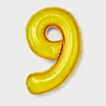 Spritz34-Inch Number 9 Foil Balloon