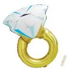 Spritz(26-Inch x 18.5-Inch) Diamond Ring Foil Balloon