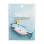 Spritz(36.9 Inches x 16.3 Inches) - Shark Print Foil Balloon Teal