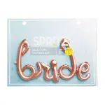 Spritz(3.5ft width) BRIDE Wedding Balloon