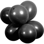 Creative Converting75-Count Latex Balloon Black